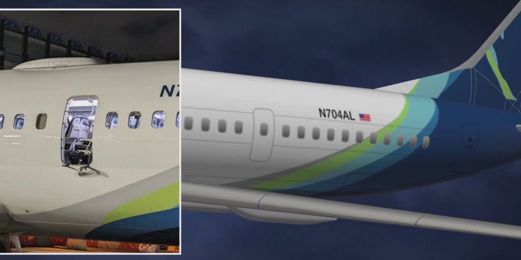 Missing door plug from Alaska Airlines plane found - Vimarsana News