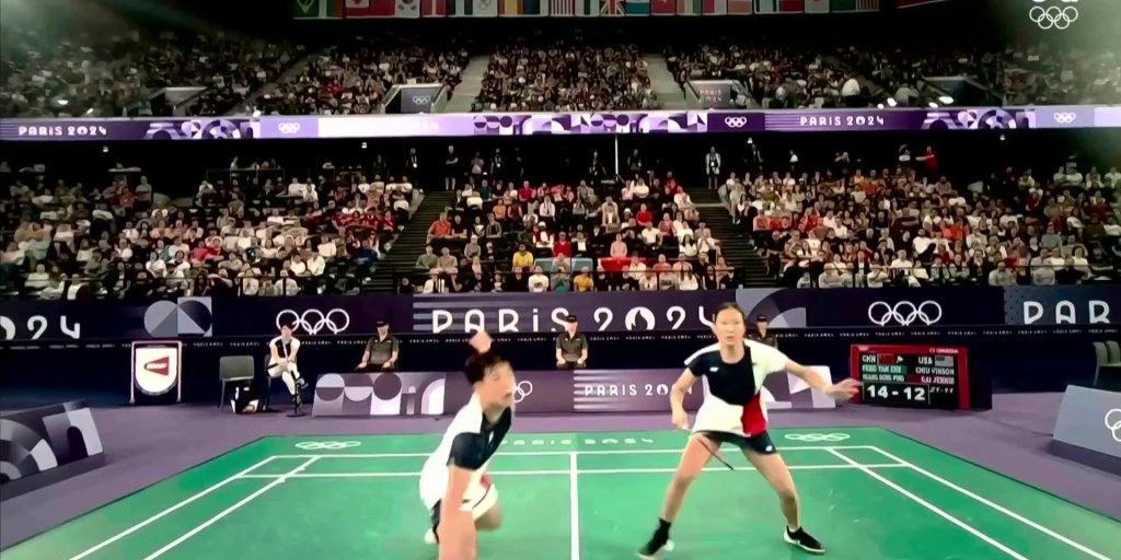 Watch riveting moment from USA vs China in Olympic Badminton