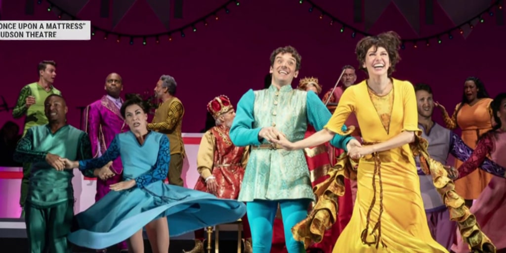 Sutton Foster and Michael Urie Shine in Broadway Revival of Once Upon a Mattress