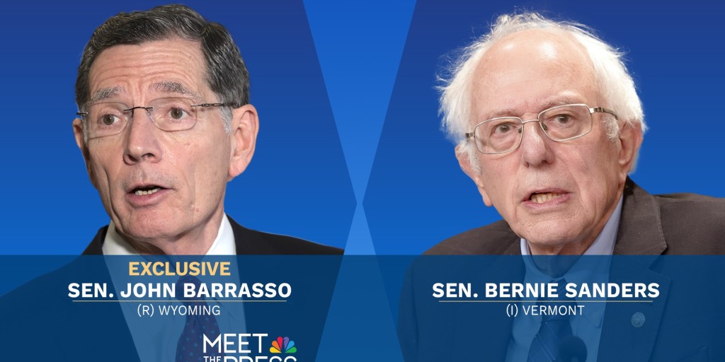 Nov. 10  --  Sens. John Barrasso and Bernie Sanders