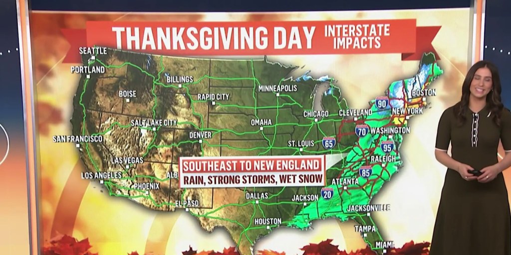 Wintry weather warnings across us states may impact thanksgiving travel ...