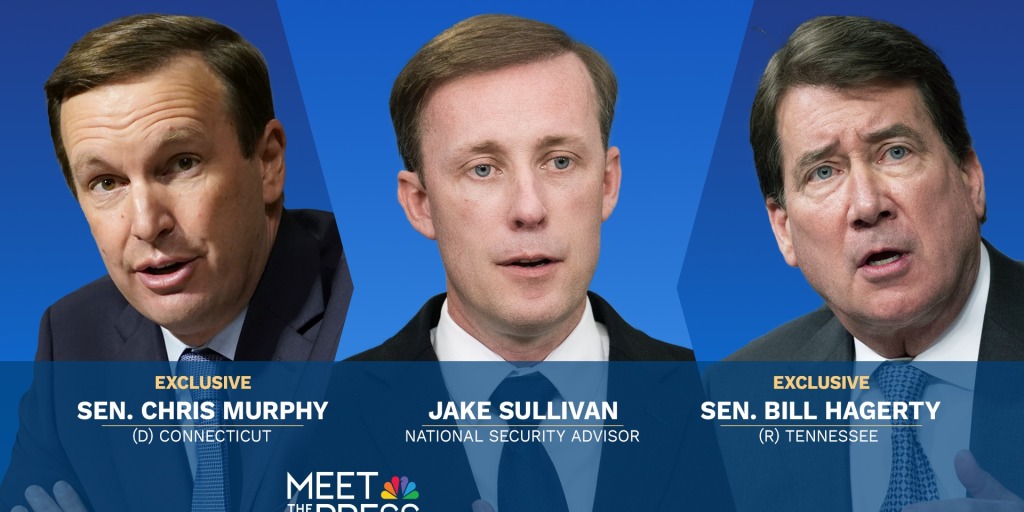 December 1  --  NSA Jake Sullivan, Sen. Bill Hagerty and Sen. Chris Murphy