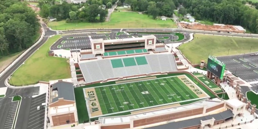 Georgia high school unveils $62 million high school football stadium