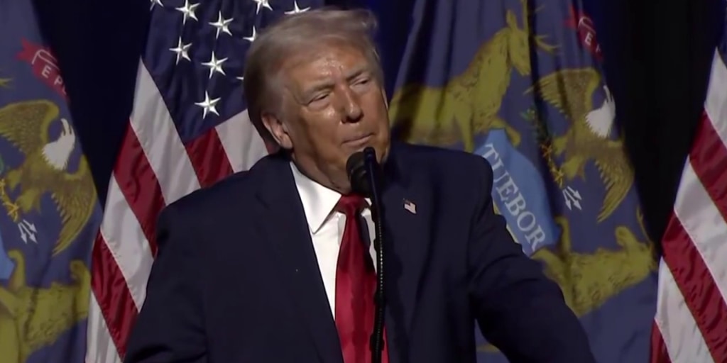 Trump economic advisers bravely explaining that if you close your eyes and repeat "strong fundamentals" three times, your overdraft fees turn into stock gains.