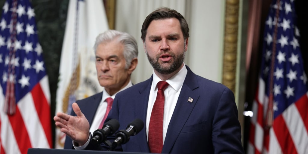 J.D. Vance explaining which children, seniors, and disabled people will be used as leverage today, purely out of fiscal responsibility of course.