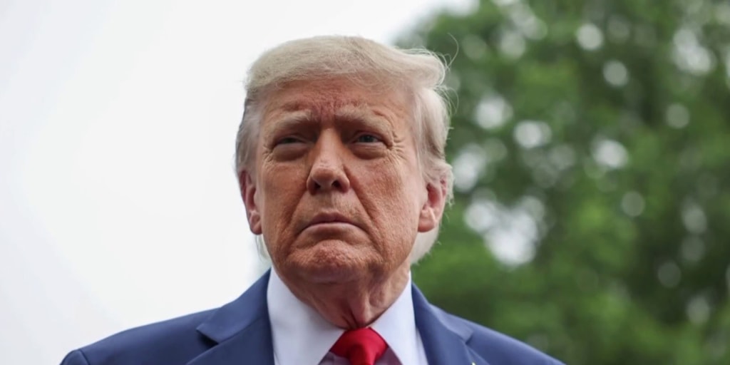 Trump explains how the SAVE America Act will totally work this time, if you ignore the fine print, the math, and the last one.