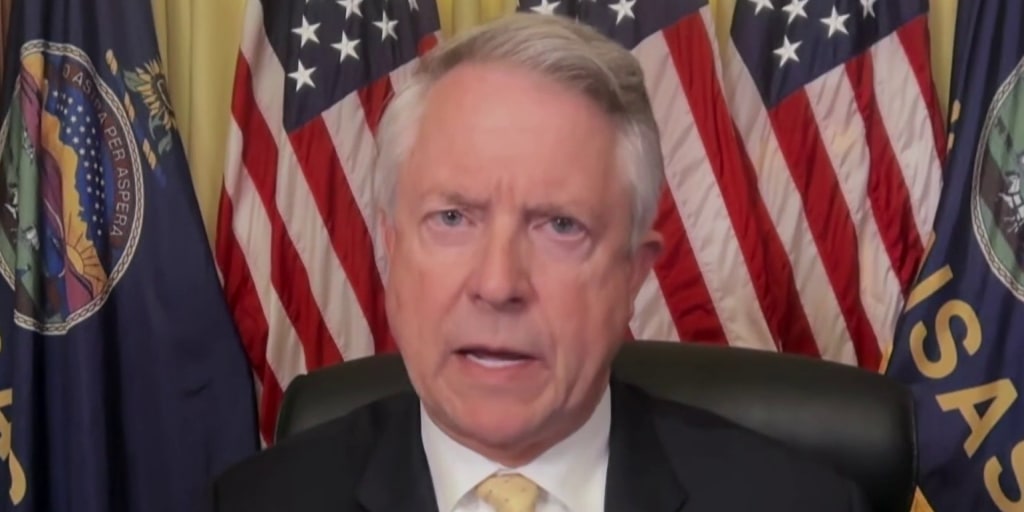 Sen. Roger Marshall explains that when Trump ignores constraints on presidential war powers, he’s actually respecting them really hard.