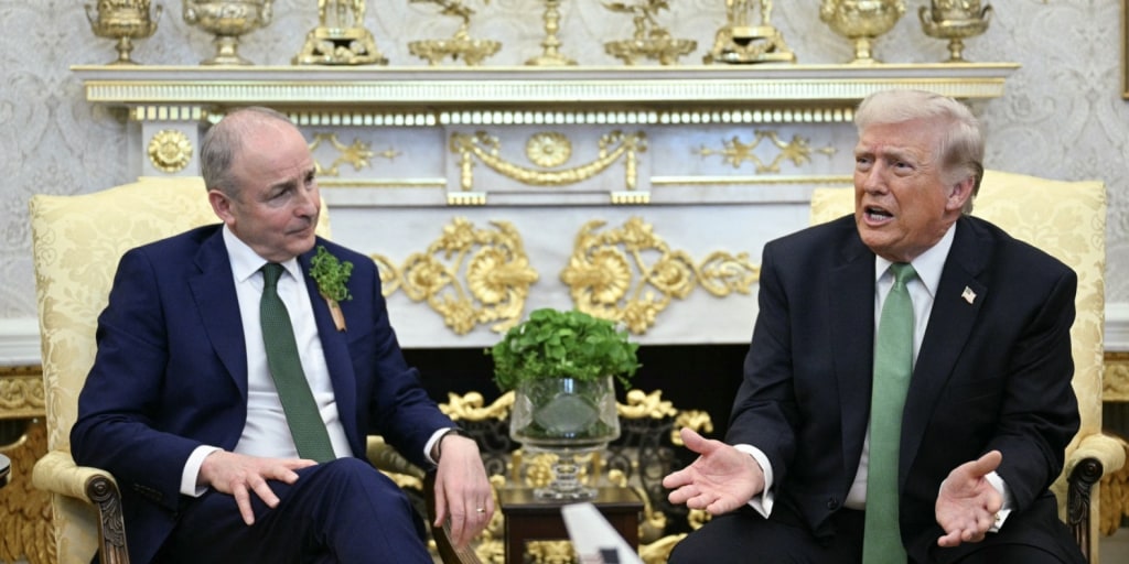 Trump, moments before explaining that every video of him ever made was actually rendered on a Hillary-owned supercomputer in Ukraine.