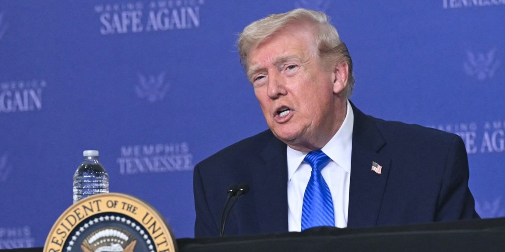 Trump, moments before explaining that the only real voter fraud problem is too many people voting against him.