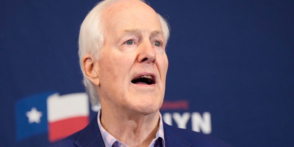 John Cornyn graciously concedes to the legal equivalent of a car alarm going off for eight straight years, as Texas Republicans applaud their latest upgrade from boring conservatism to active sabotage of the rule of law.