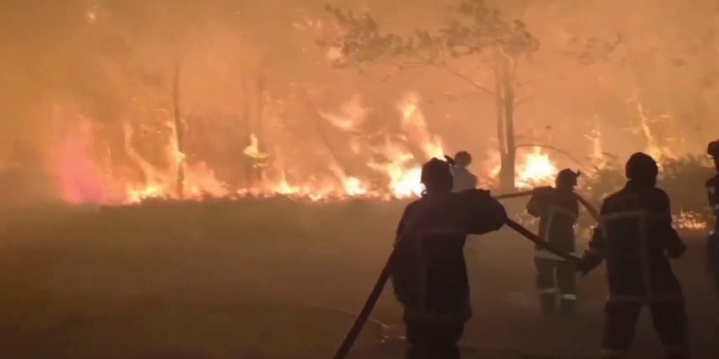 Battling wildfires across Europe