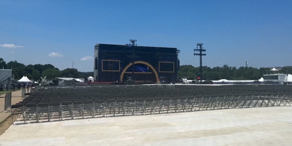 Organizers make final preparations for July Fourth celebrations on National Mall
