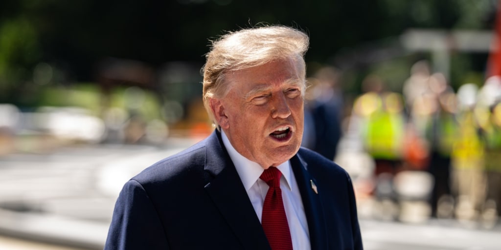 Trump, mid-sentence, explaining how his next hangout with a nuclear-armed dictator will definitely work this time, unlike all the other times he said that.
