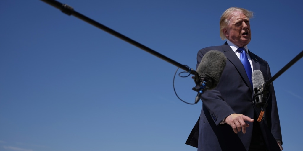 Trump explains his new foreign policy doctrine: wars end when the polls do.
