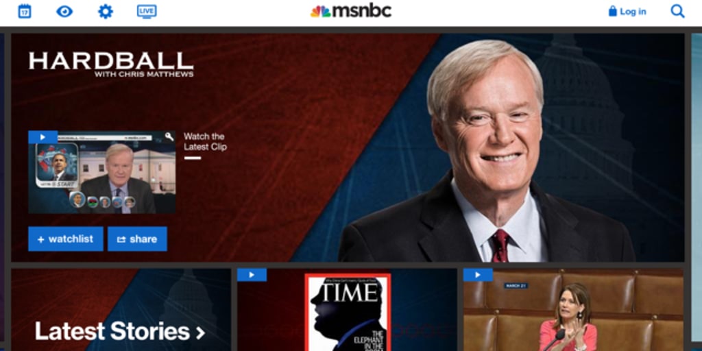 Streaming msnbc best sale without cable