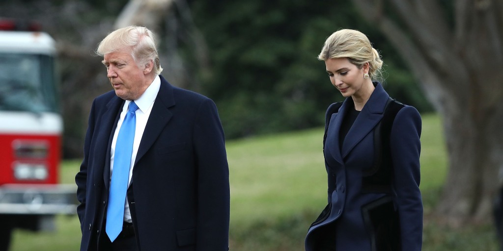 Trump prefers to keep power literally inside the family