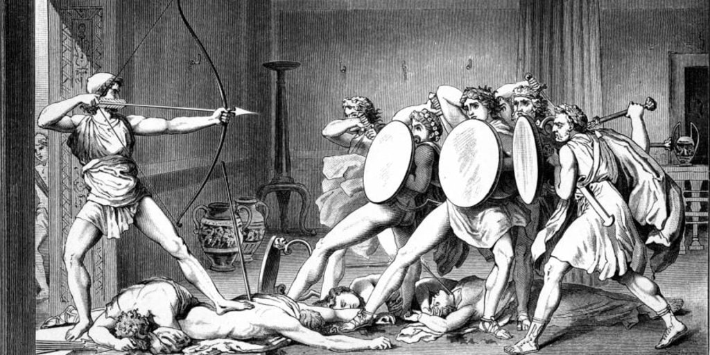 Who killed all of Odysseus?