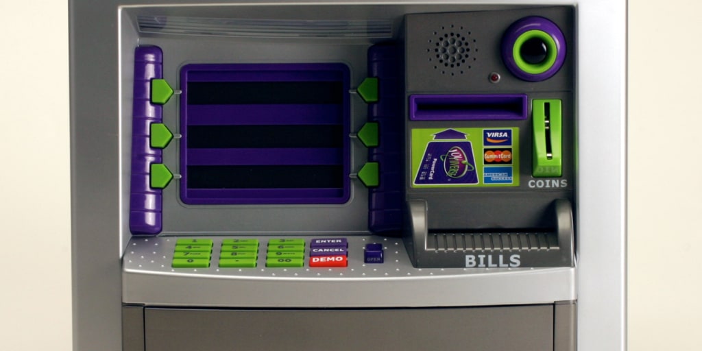 Atm toy online on sale