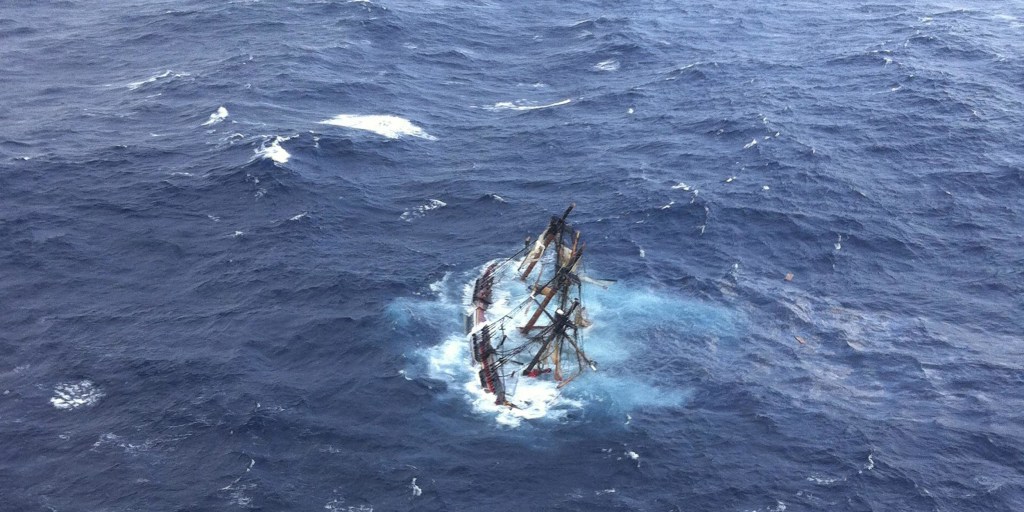 Captain to Blame in 2012 HMS Bounty Sinking, NTSB Finds
