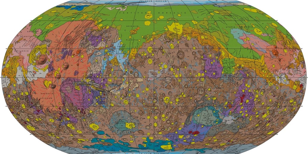 Location Maps Nasa Mars NASA Mars Lander Makes 1st Ever Map Of Red