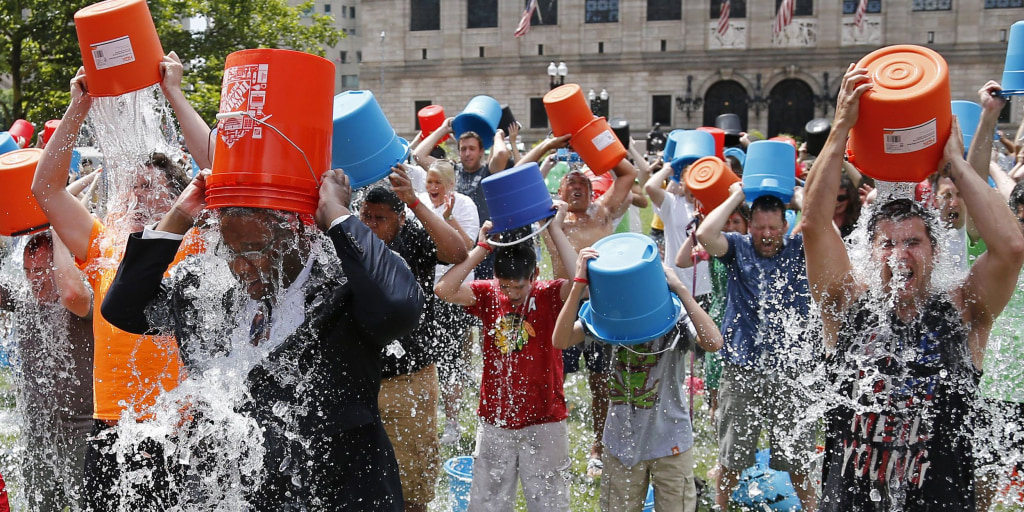 Donate regardless please, Ice Bucket Challenge