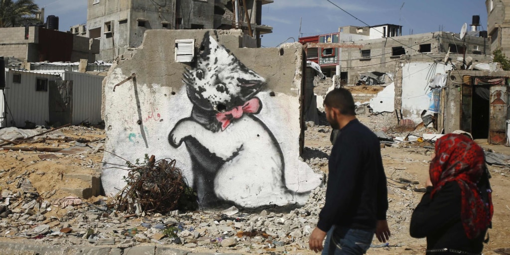 バンクシーBanksy Cat in Gaza エスタンプリトグラフ 7/150 pc-150226-banksy-gaza-mn-1021.jpg