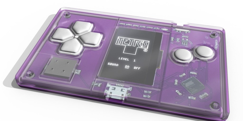 This Tetris-Playing 'MicroCard' Fits in Your Wallet