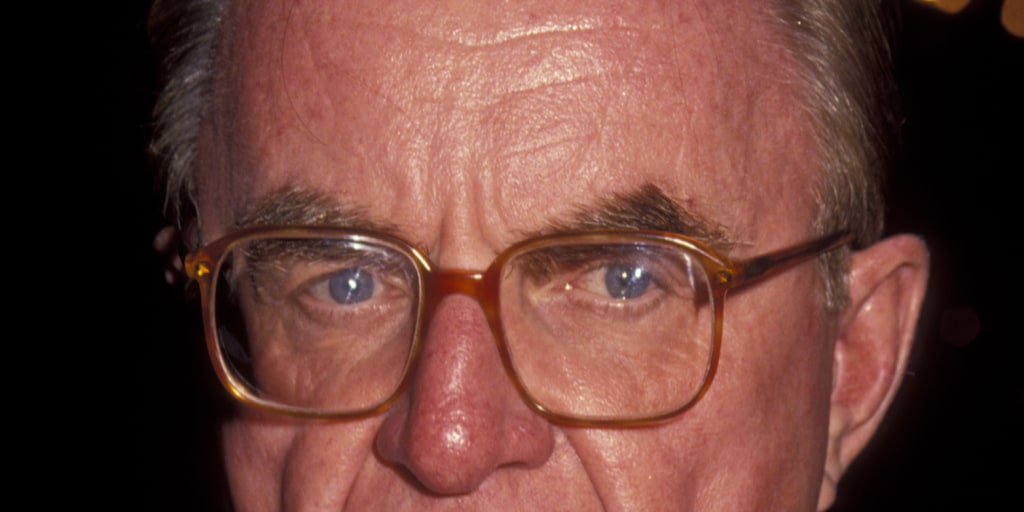 John McLaughlin, Host of Political TV Show, Dead at 89 - WSJ