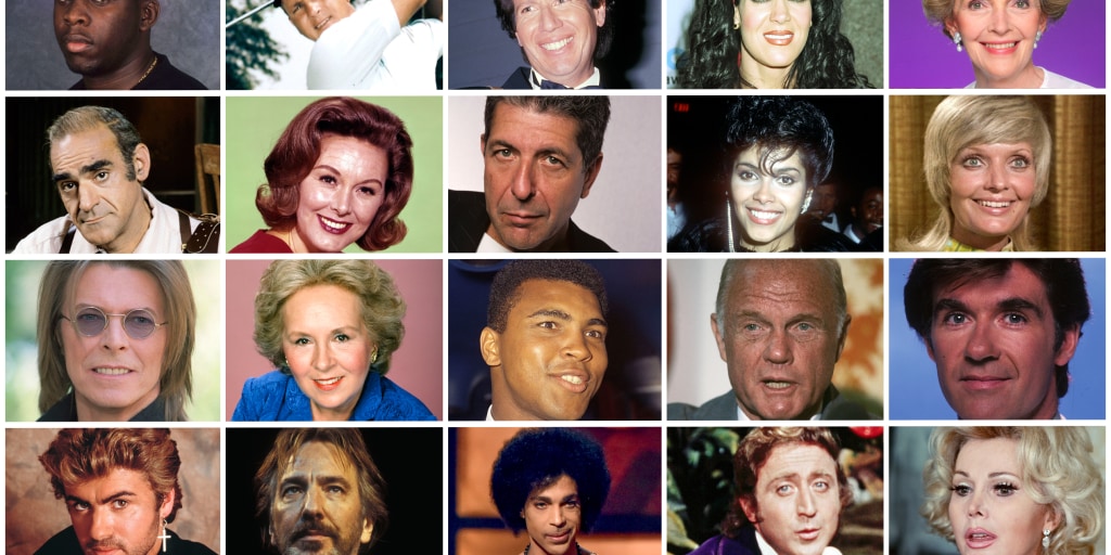 Celebrity deaths in 2017: Looking back at the famous figures we lost
