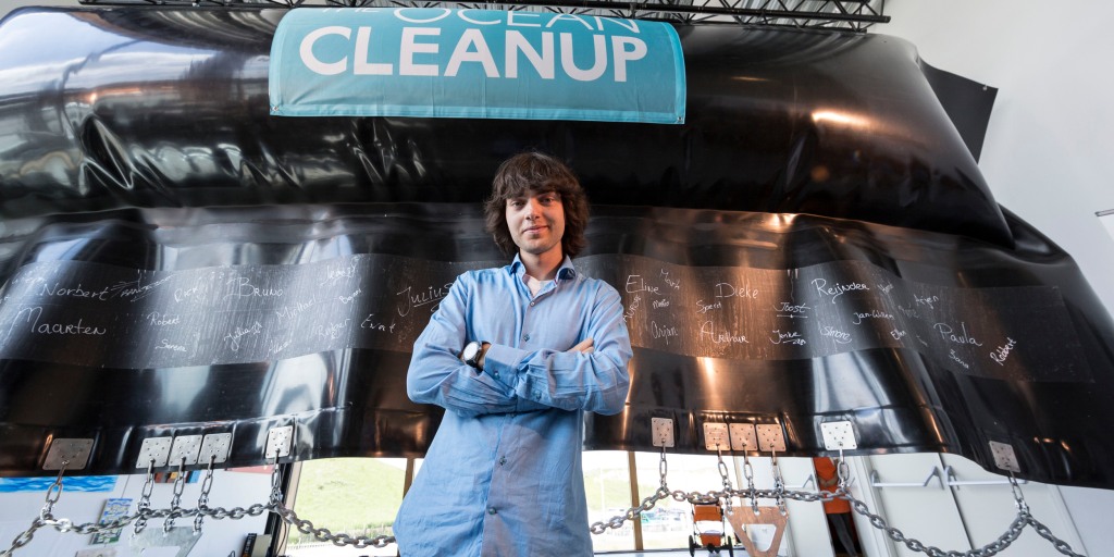 A young Dutch inventor wants to clean plastic from the ocean. Can he do it?