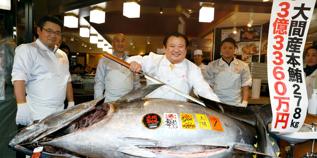 Bluefin goes for $3 million at 1st 2019 sale at Tokyo market