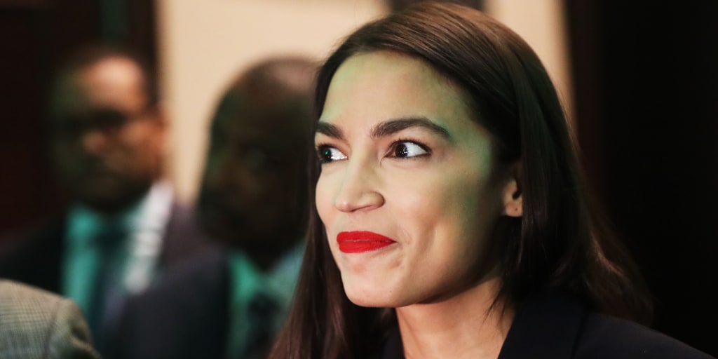 Ocasio cortez donald trump jr shop