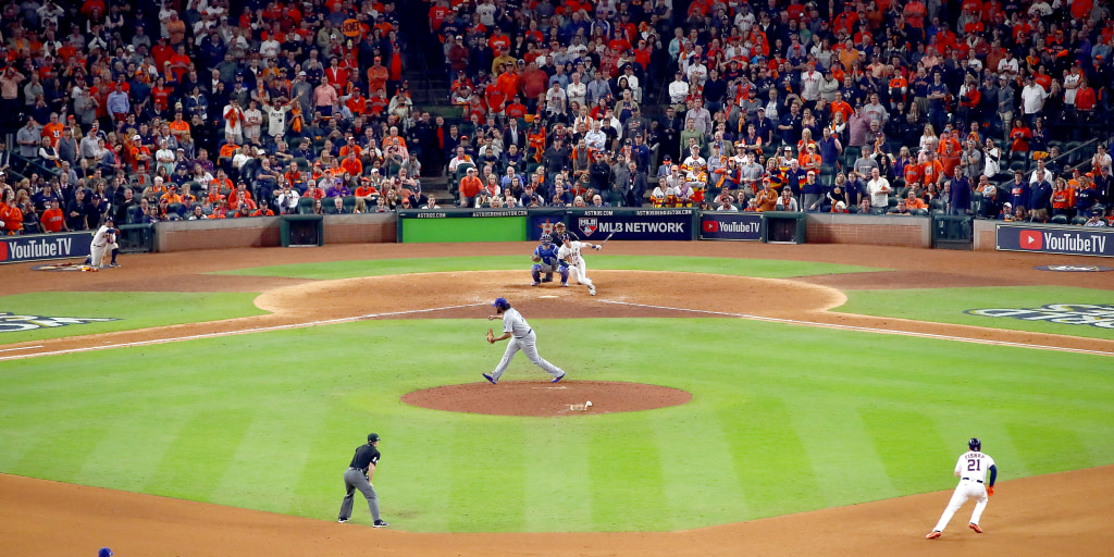 Astros moved position of TV cameras to center them for 2017 season