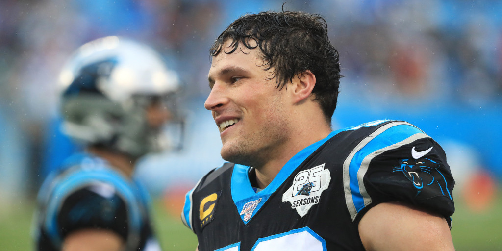 Carolina Panthers linebacker Luke Kuechly, 28, says it's 'right