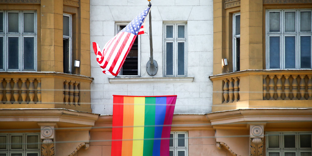 Rep. Marjorie Taylor Greene backs bill that would ban Pride flags at U.S.  embassies
