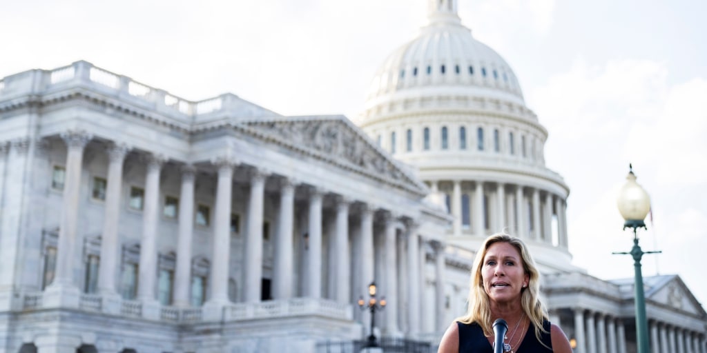 The 'alarming' detail Marjorie Taylor Greene found in a poll - Vimarsana News