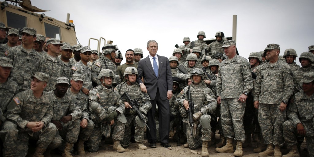 Max Berger : Afghanistan war neocons like George W. Bush would like you to know this isn&#39;t their fault