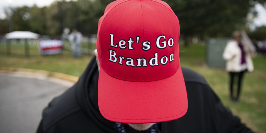 An anti-Biden meme for the whole family: 'Let's Go Brandon
