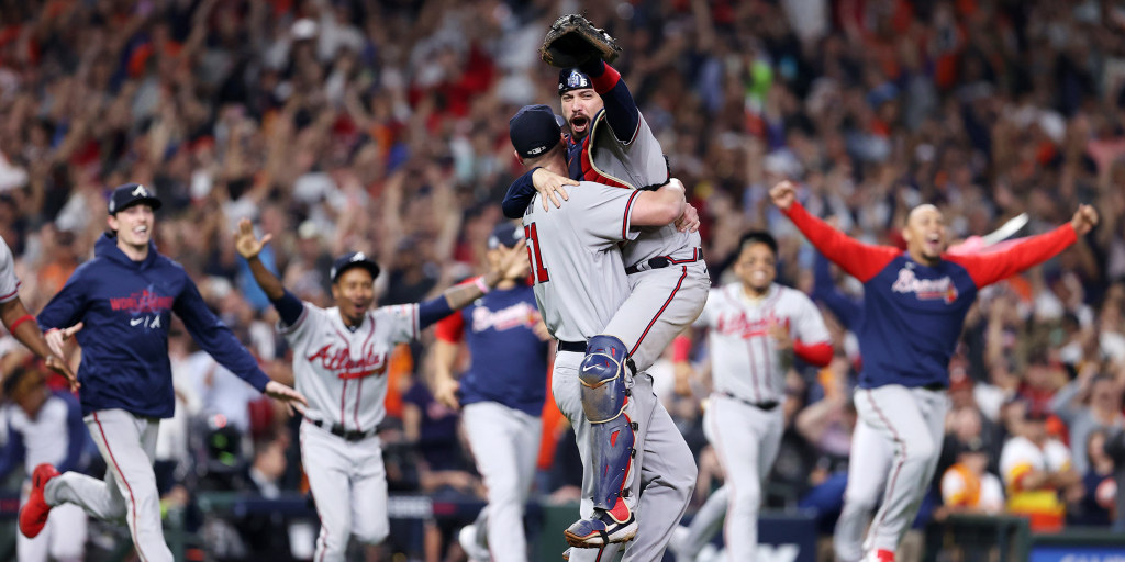 Atlanta Braves knock out Houston Astros to win first World Series since '95