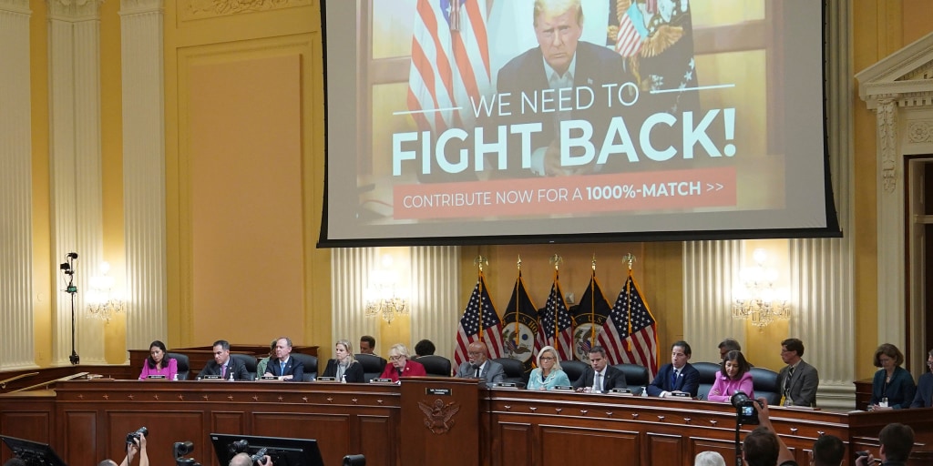 January 6 hearing Day 2: How Trump pushed his Big Lie - Vimarsana News