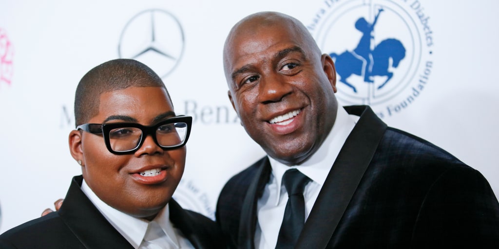 Magic Johnson encourages son EJ to 'keep living your truth' - Los