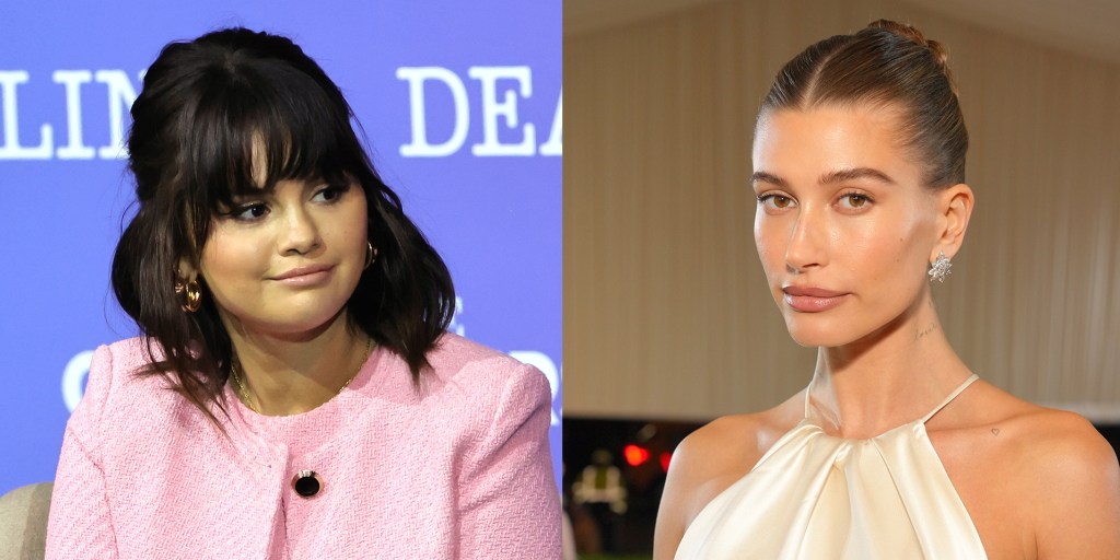 Selena Gomez defiende a Hailey Bieber de amenazas de muerte