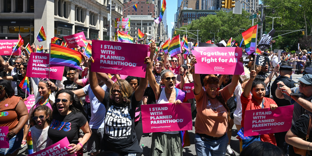 Supreme Court abortion decision casts shadow over Pride marches across U.S.