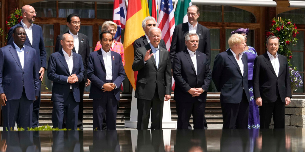 G-7 leaders pledge $5 billion to combat food crisis stoked by Ukraine war