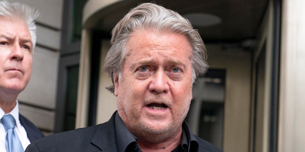 Appeals court denies Steve Bannon's bid to stay out of prison