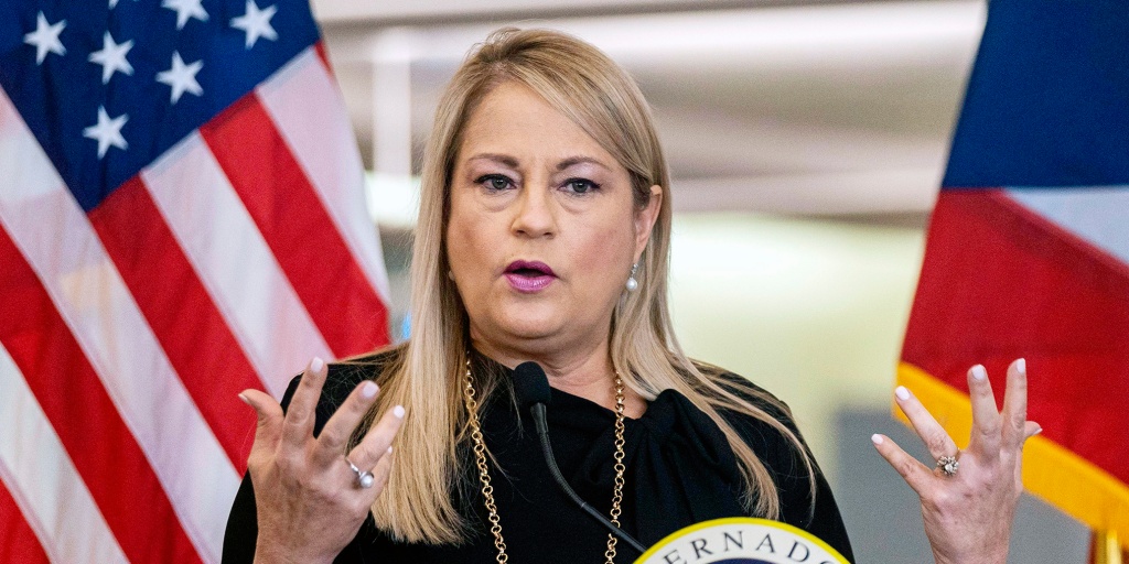 Wanda Vázquez Garced, moments after receiving confirmation that in Trump’s America, the real campaign finance reform is having a pardon on speed dial.