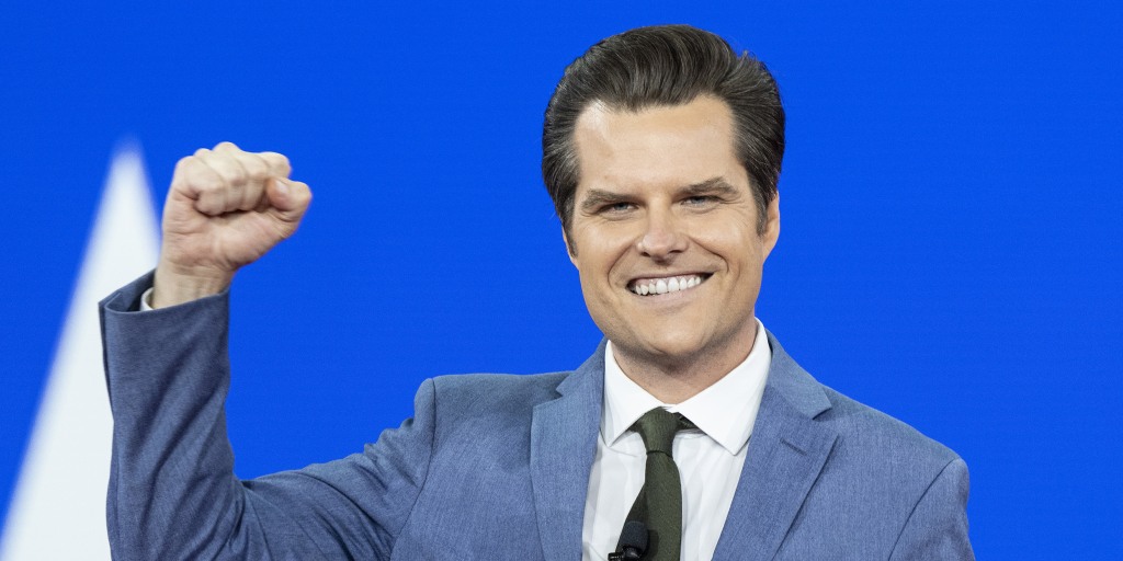 Matt Gaetz wins GOP primary race, poised to make history for bleak reason - Vimarsana News