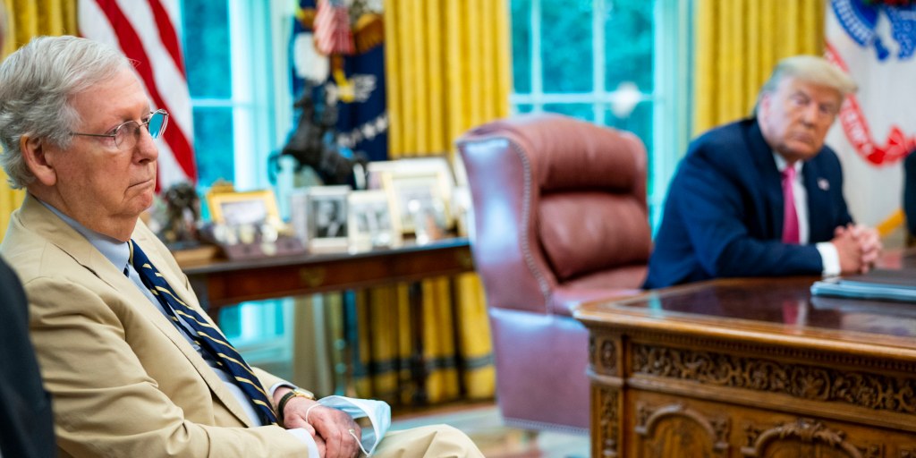 GOP faces test as Trump's contempt for McConnell turns dangerous - Vimarsana News