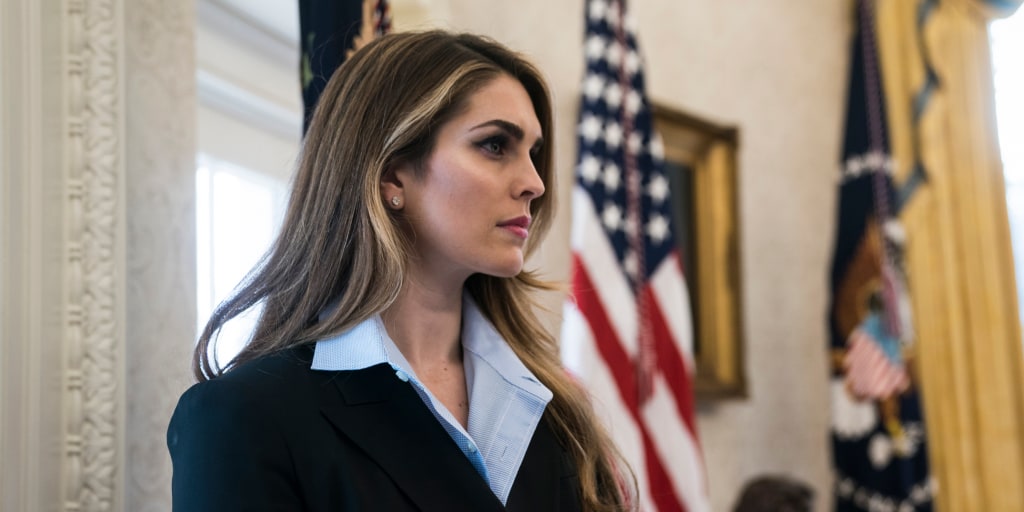 Hope Hicks, a longtime Trump aide, interviewing with Jan. 6 committee