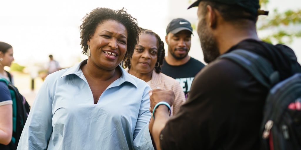 Stacey Abrams loses to Brian Kemp, runs behind Raphael Warnock - Vimarsana News